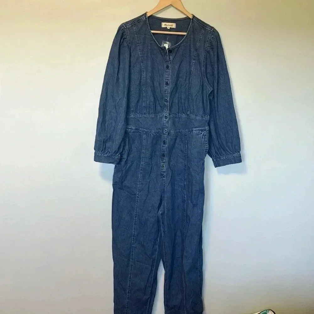 NWT Madewell denim jumpsuit